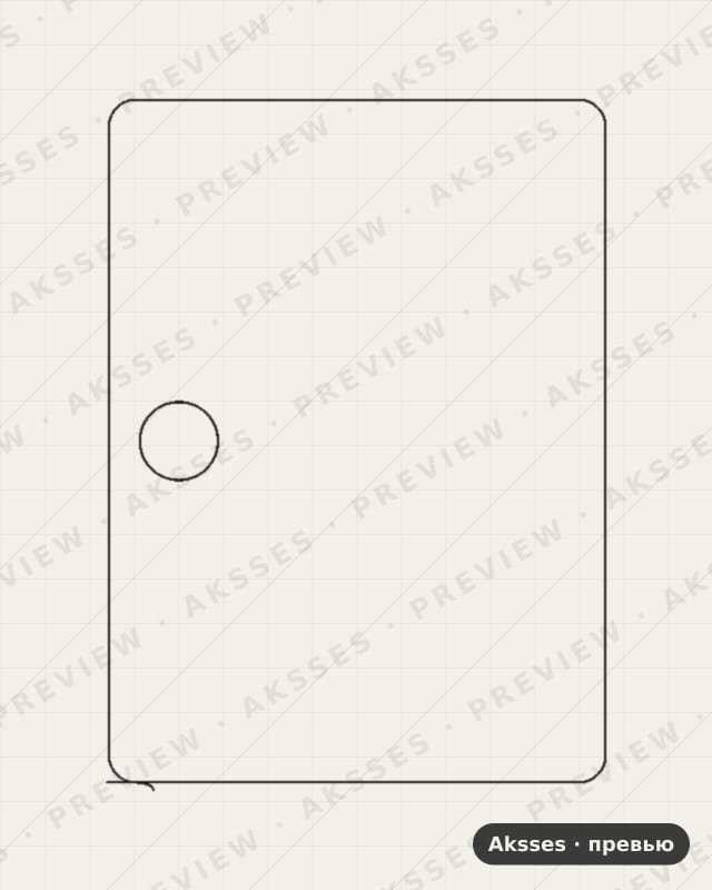 Лекало для Oppo Pad 2 11.61, Back