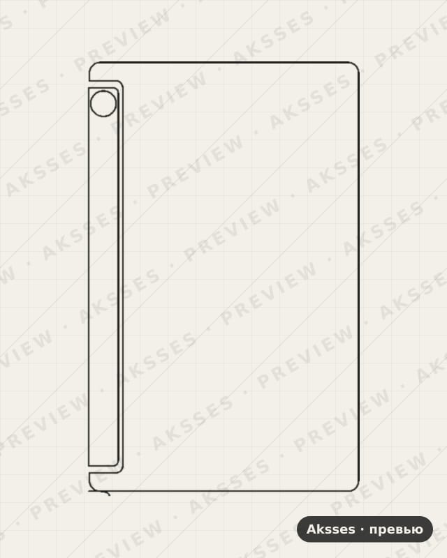Лекало для LG Ultra Tab 10.3, Back, Clear
