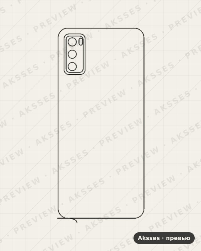Лекало для Ulefone Note 10P, Back