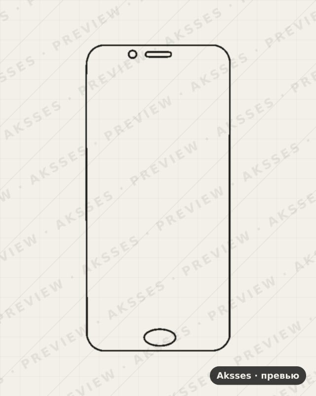 Лекало для Vivo Y69, Front Shell