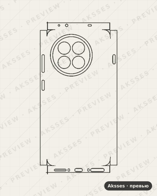 Лекало для OnePlus 13R, All Inclusive
