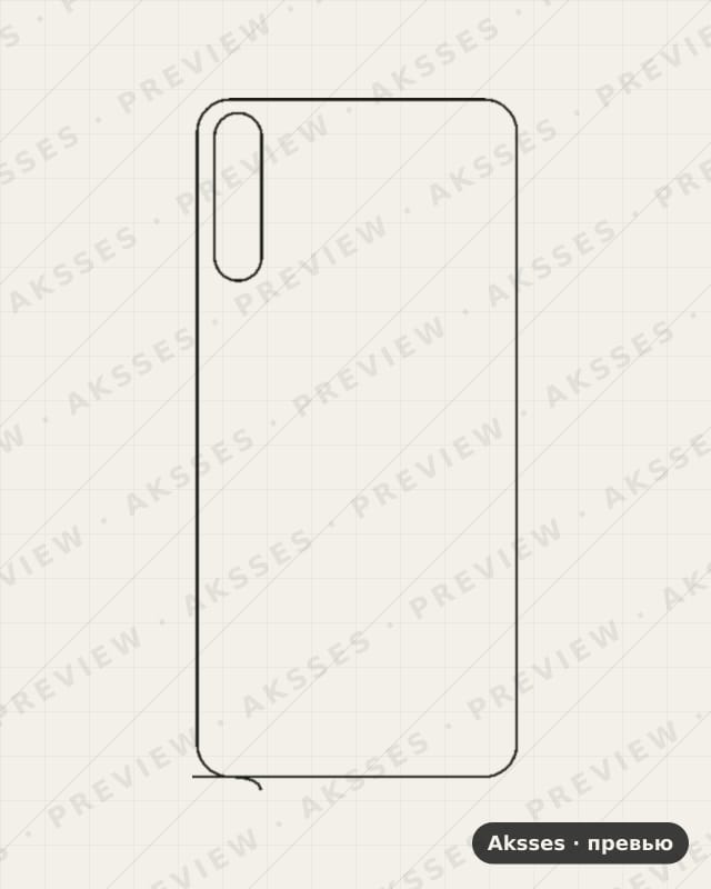 Лекало для Tecno Phantom 9, Back