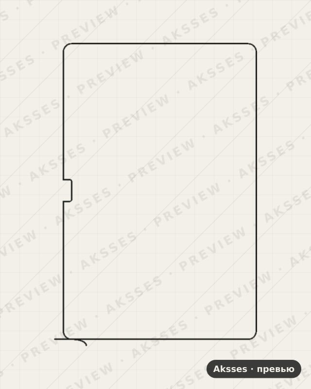 Лекало для Modio M91, Front Shell, Matte