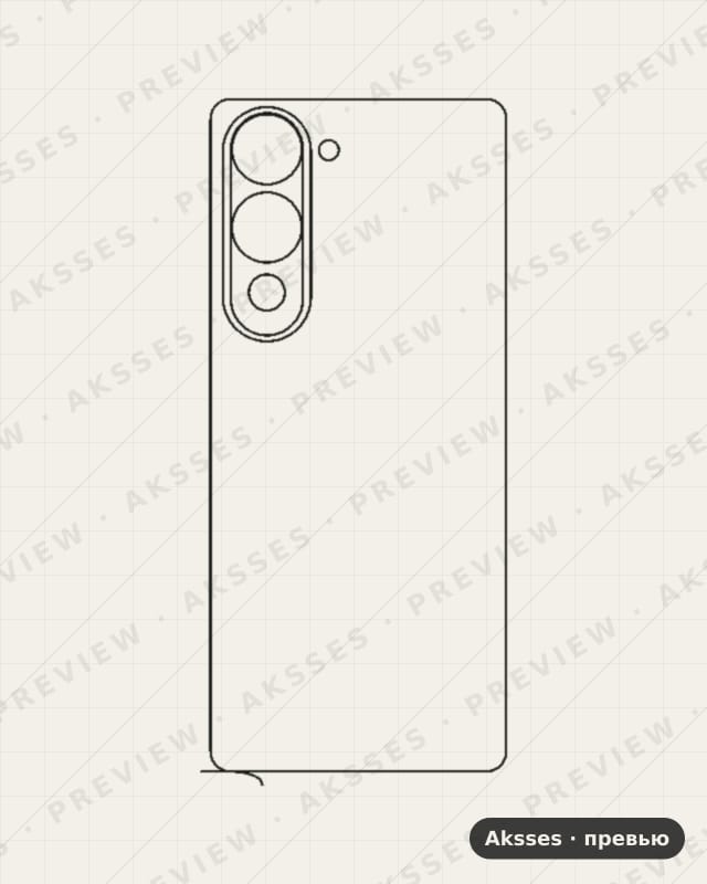 Лекало для Vivo Y29s 5G, Back