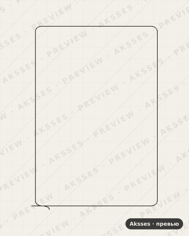Лекало для Vivo Pad3 Pro 13, Front Shell
