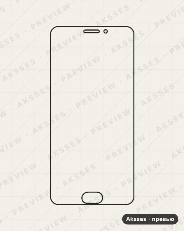 Лекало X Play6 для Vivo X Play 6, Front Full
