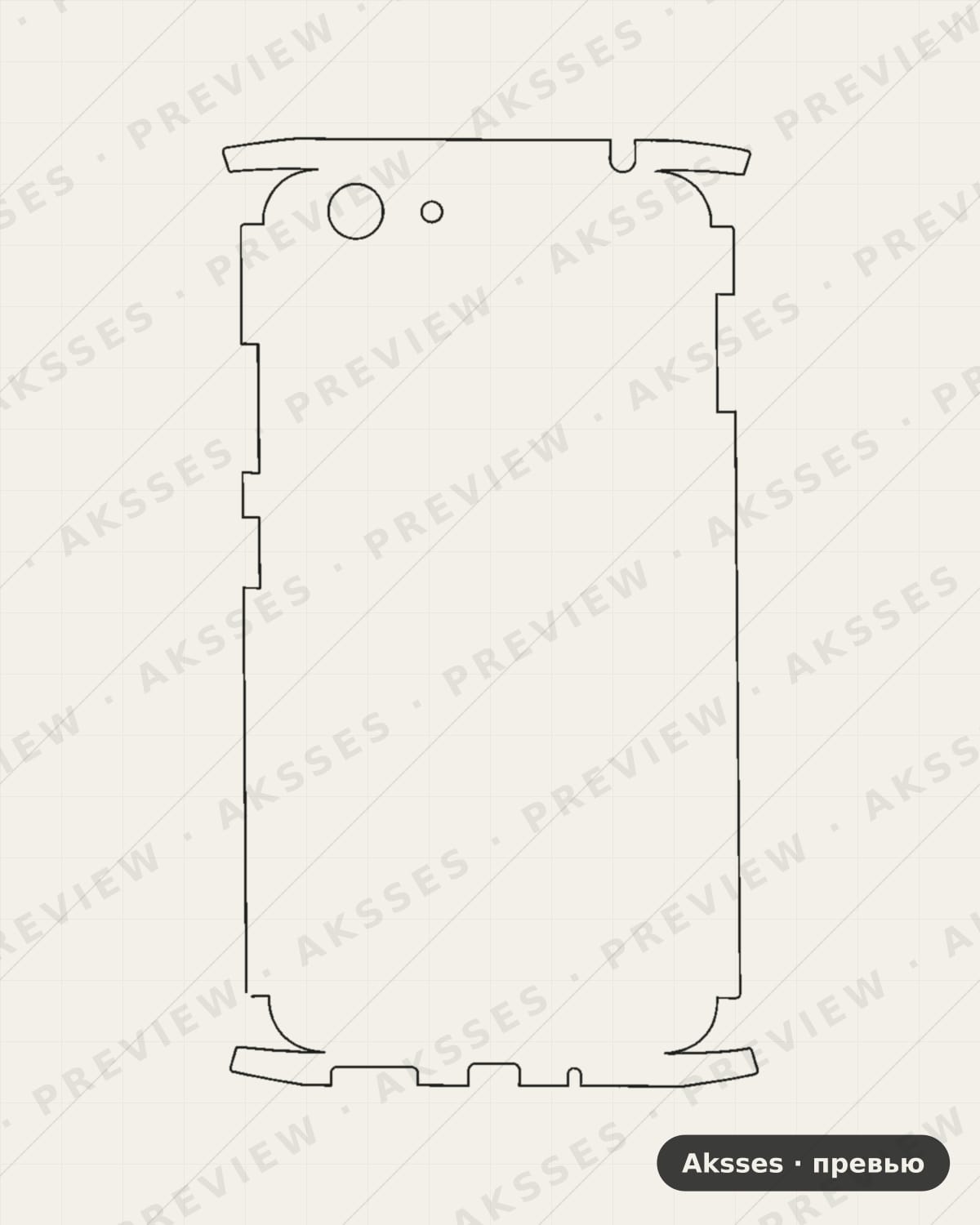 Лекало для Vivo Y53, All Inclusive