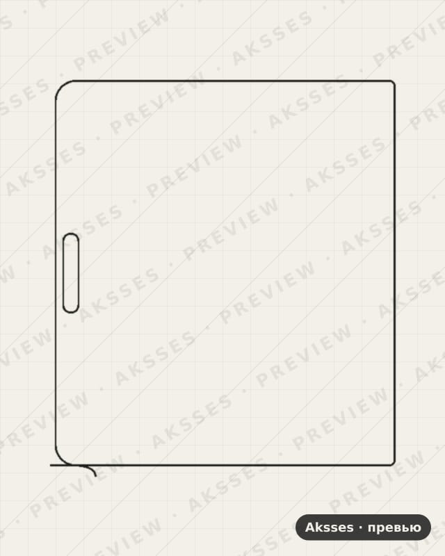 Лекало для Mi Reading 7inch, Front Full