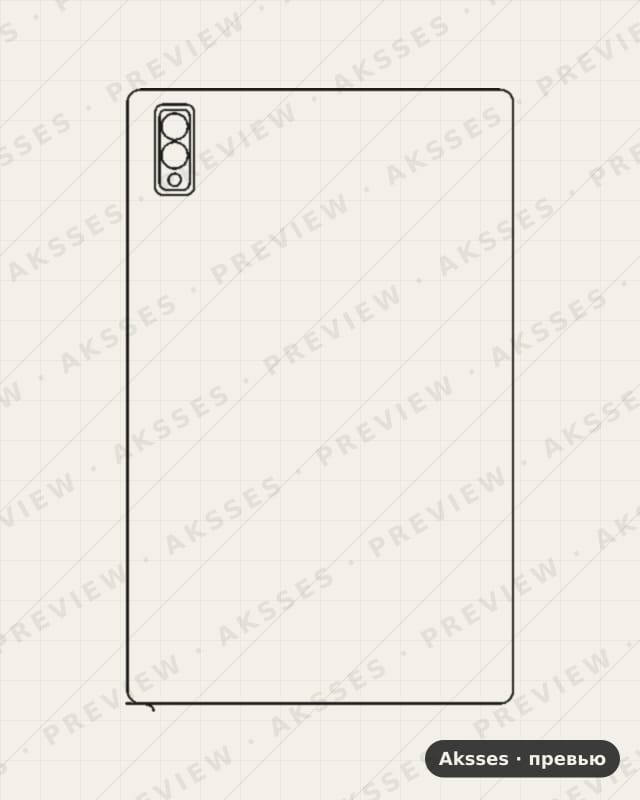 Лекало для Blackview Tab 11 SE, Back