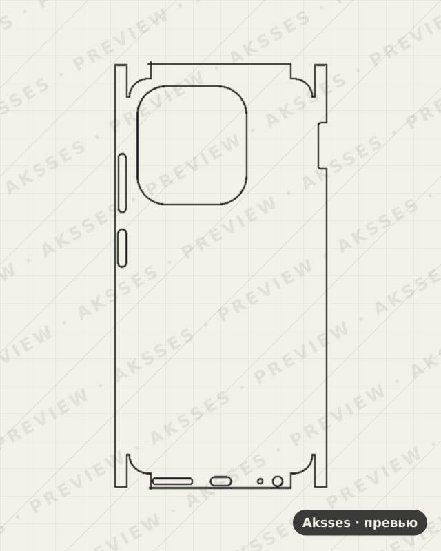 Лекало для ser. TECNO Spark 10C, All Inclusive, Clear