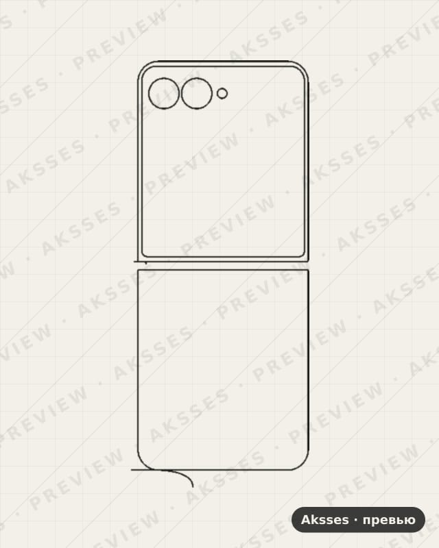 Лекало для Motorola Razr Ultra 2025, Back, Clear