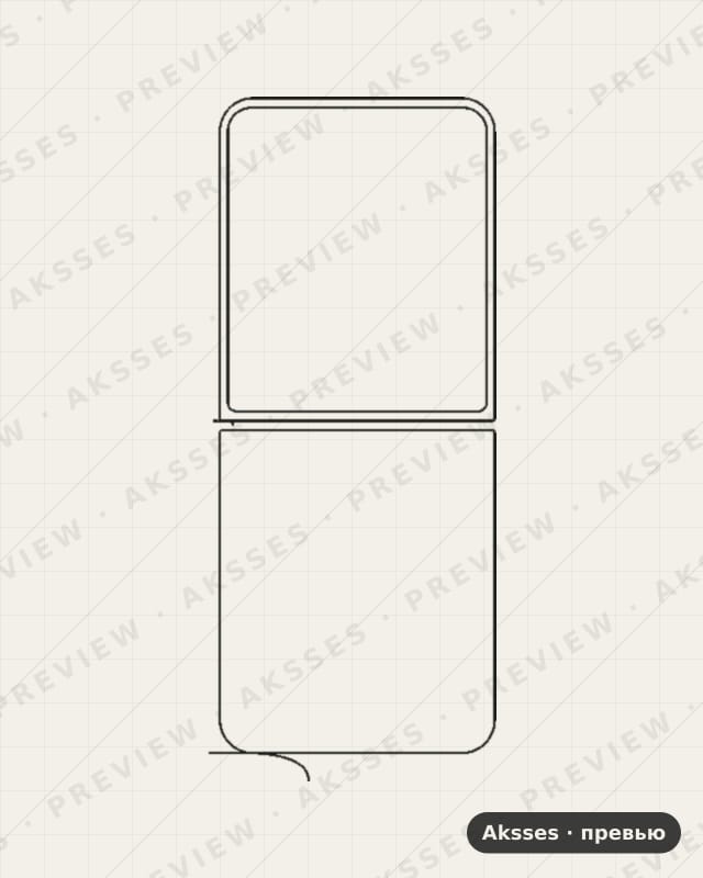 Лекало для Motorola Razr Ultra 2025, Back