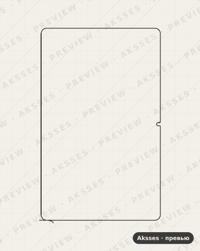 Лекало для Lenovo Tab 7 5G TD LTE, Front Shell, Matte
