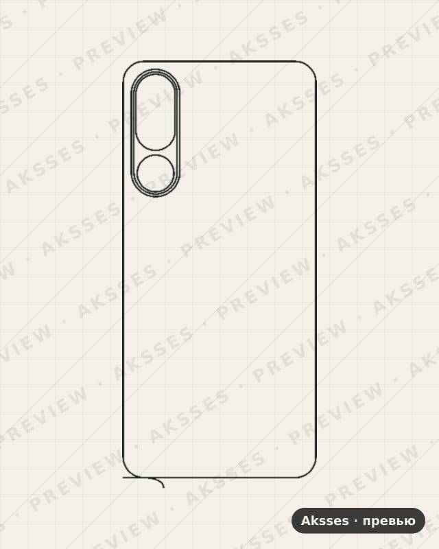 Лекало для Samsung Galaxy F56 5G, Back