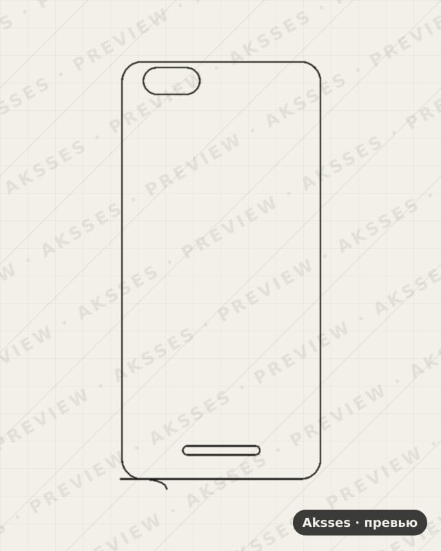 Лекало для Lava Iris 65, Back