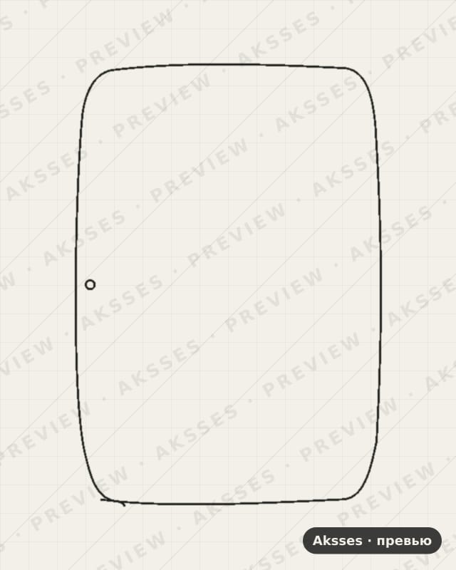 Лекало для Blackview Tab 3 Kids, Front Full, Matte