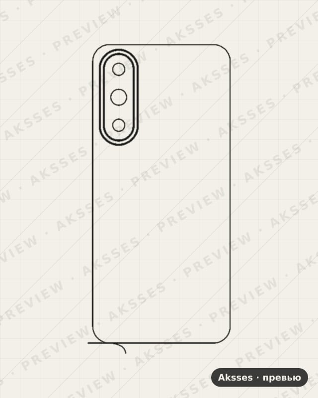 Лекало для Nord-ser.One Plus Nord 5, Back