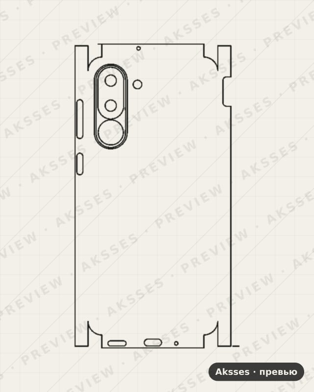 Лекало для Samsung Galaxy M56 5G, All Inclusive