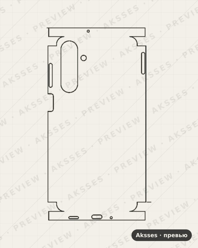 Лекало для Samsung Galaxy F16 5G, All Inclusive