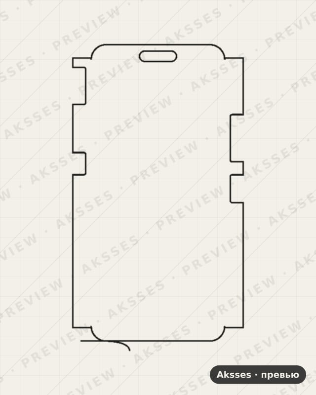 Лекало для Umidigi G6 5G, Front Cover, Matte