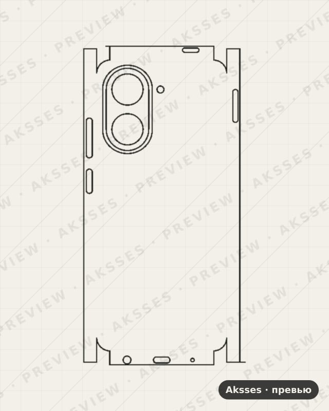Лекало для POCO-SERIES Poco C71, All Inclusive