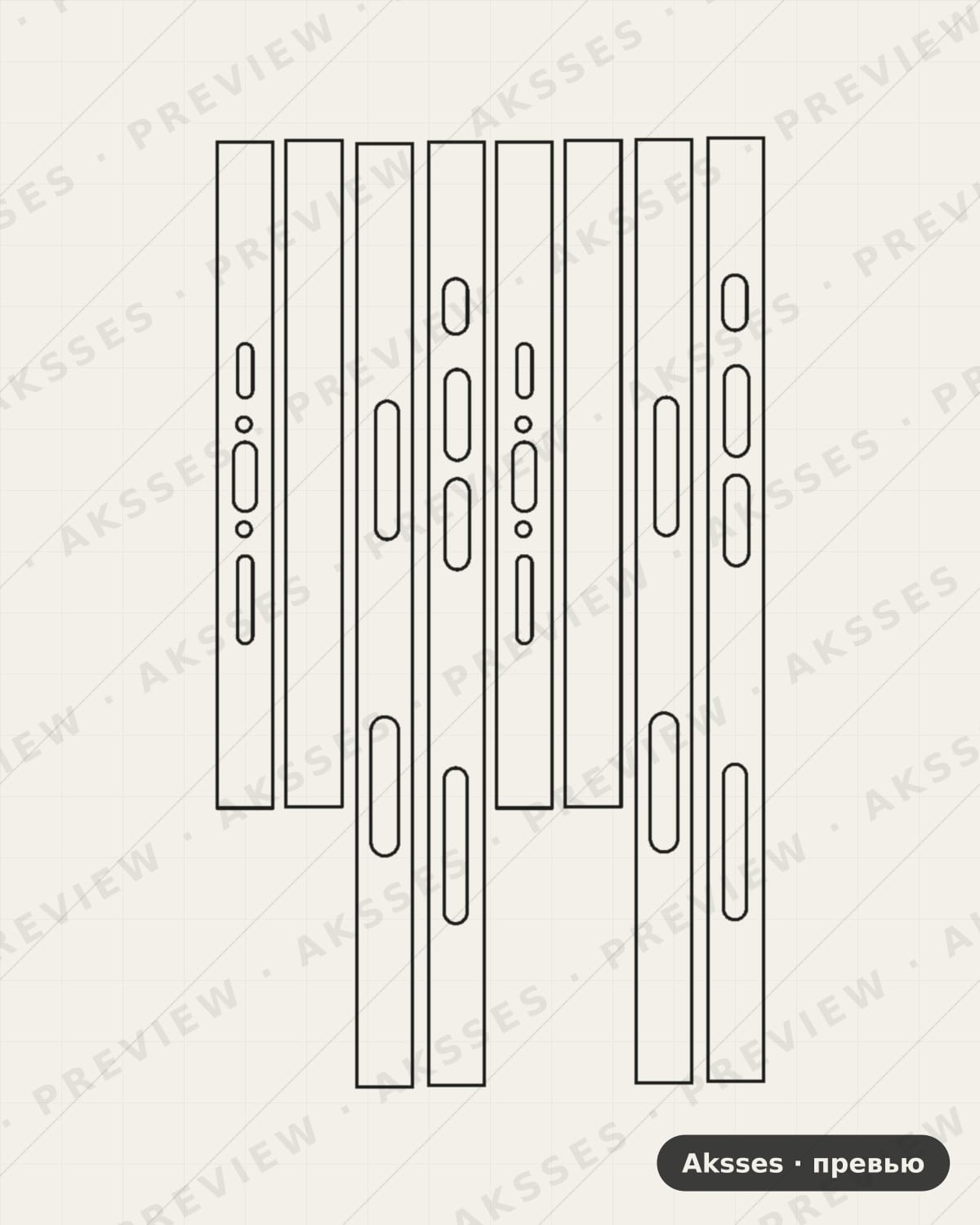 Лекало для iPhone 16, Clear, Side Part