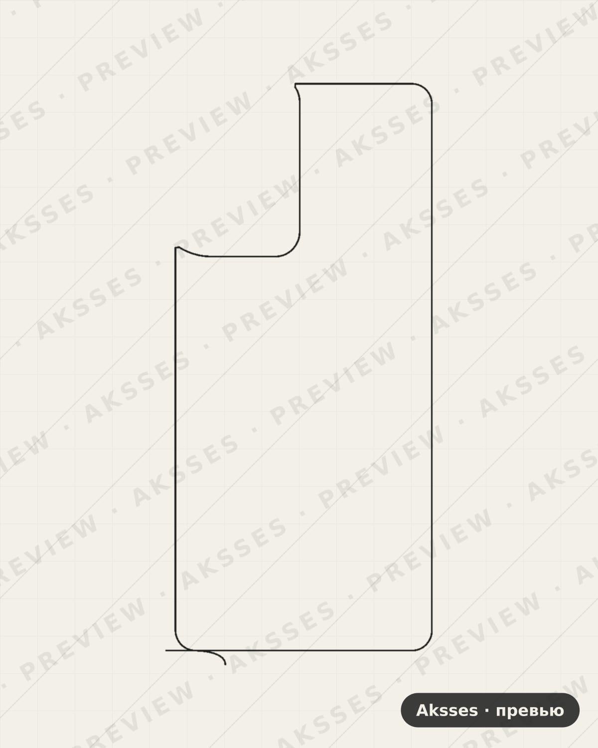Лекало для Motorola Moto G96 5G, Back, Transparent