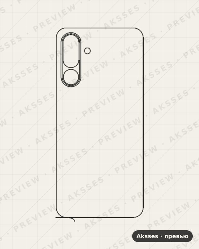 Лекало для Samsung Galaxy F36 5G, Back