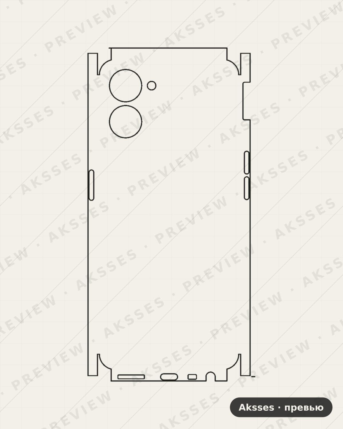 Лекало для Realme 10S, All Inclusive, Clear