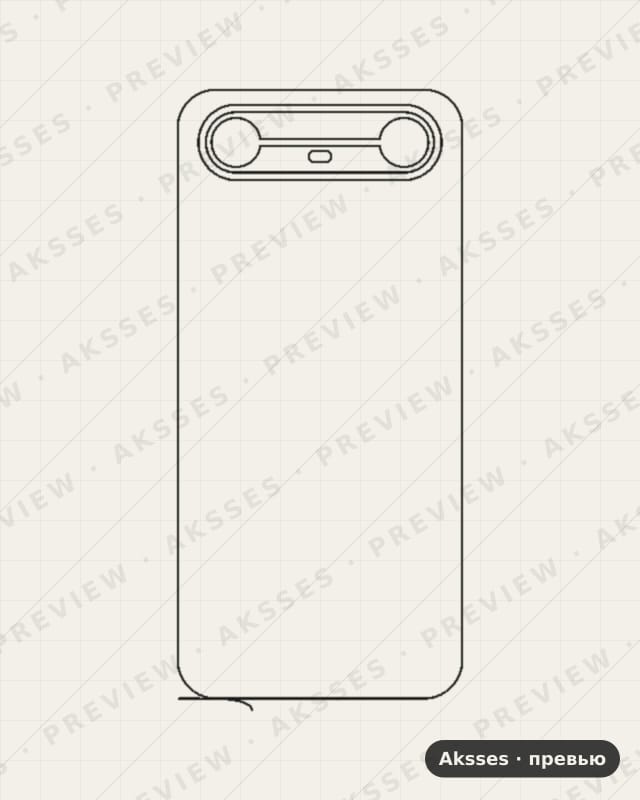 Лекало для ser. TECNO Spark Slim, Back
