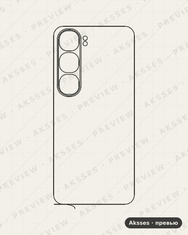 Лекало для Vivo Y31 5G, Back