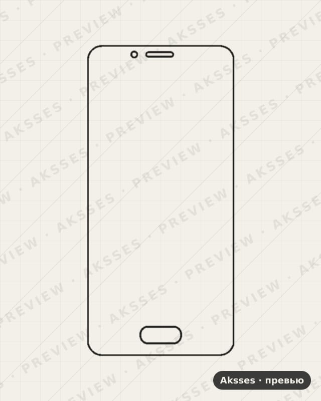 Лекало Vivo V5—-Z для Vivo V5, Front Full