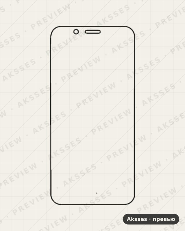 Лекало для Vivo Y73, Front Shell