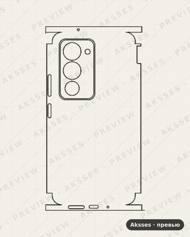 Лекало для Redmi 15 4G, All Inclusive