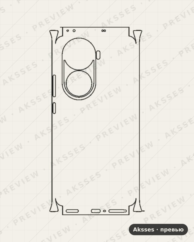 Лекало для Reno-ser. OPPO Reno11 5G (Global), All Inclusive, Global