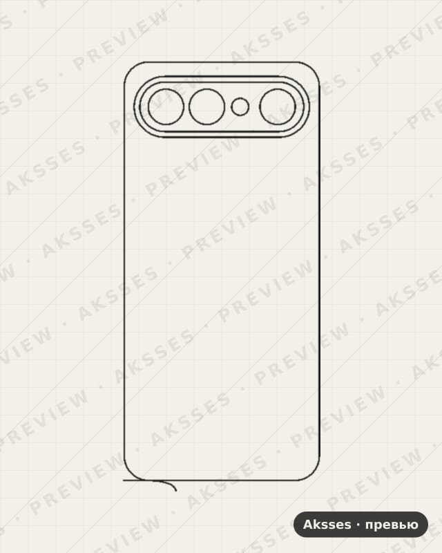 Лекало для Vivo S50 Pro mini, Back