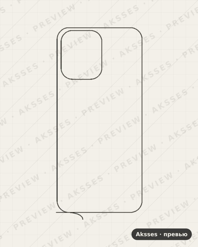 Лекало для Vivo Y500i, Back, Clear