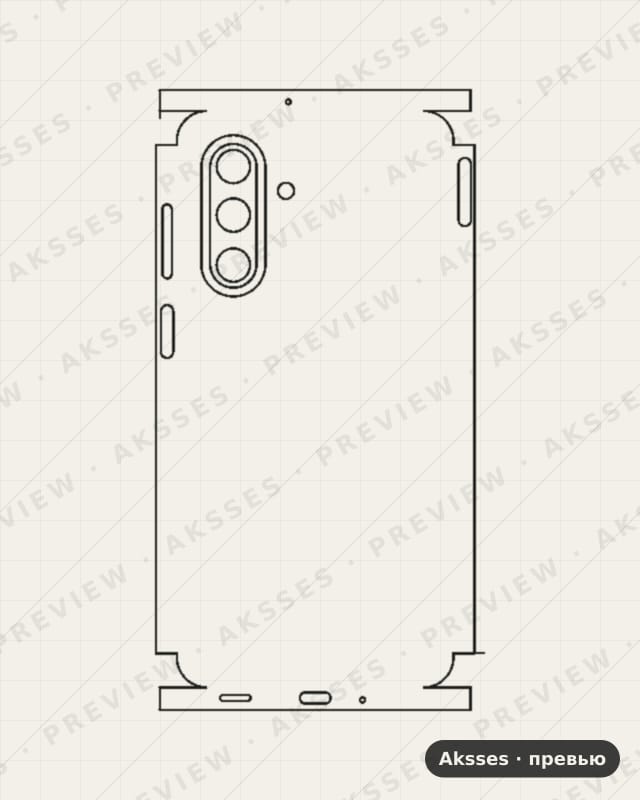 Лекало для Samsung Galaxy F17 5G, All Inclusive