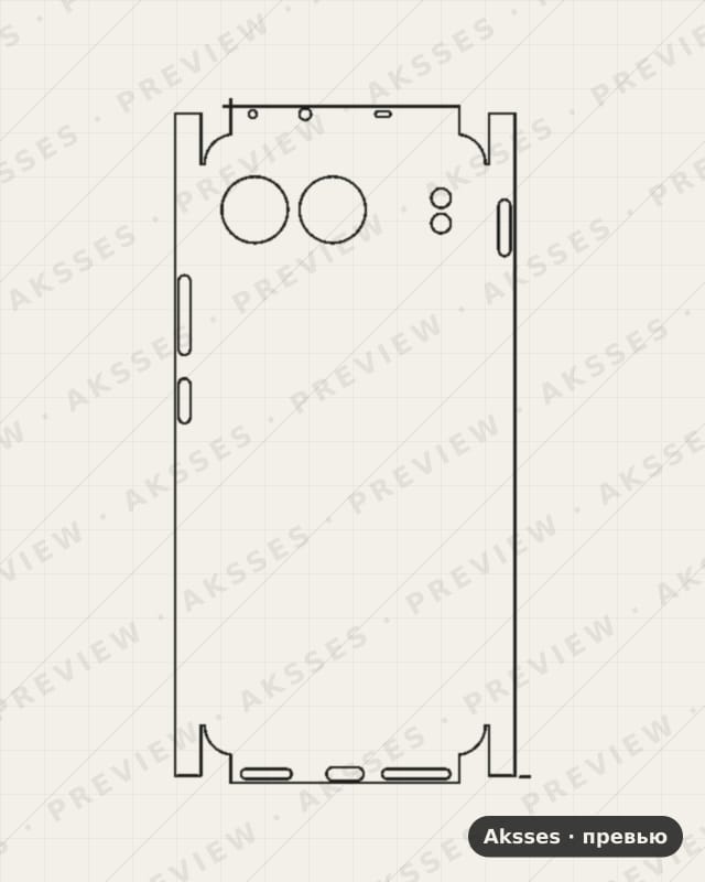 Лекало для Nord-ser.One Plus Nord 4, All Inclusive, Clear
