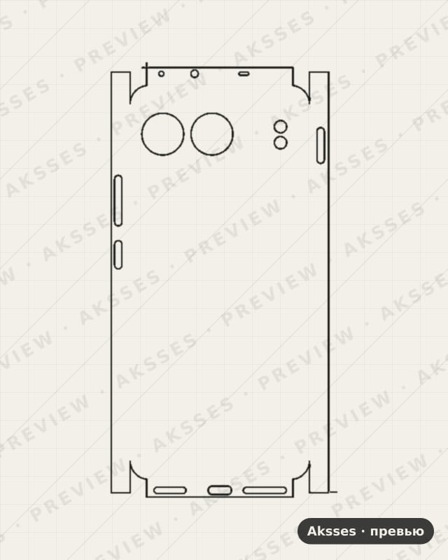 Лекало для Nord-ser.One Plus Nord 4, All Inclusive