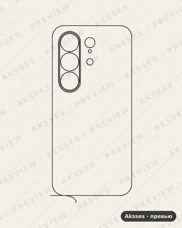 Лекало для Camon-ser. TECNO Camon 50 Pro 4G, Back
