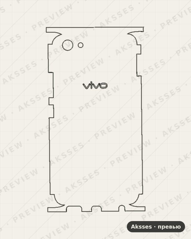 Лекало Y81—Logo для Vivo Y81 (Y81i), All Inclusive