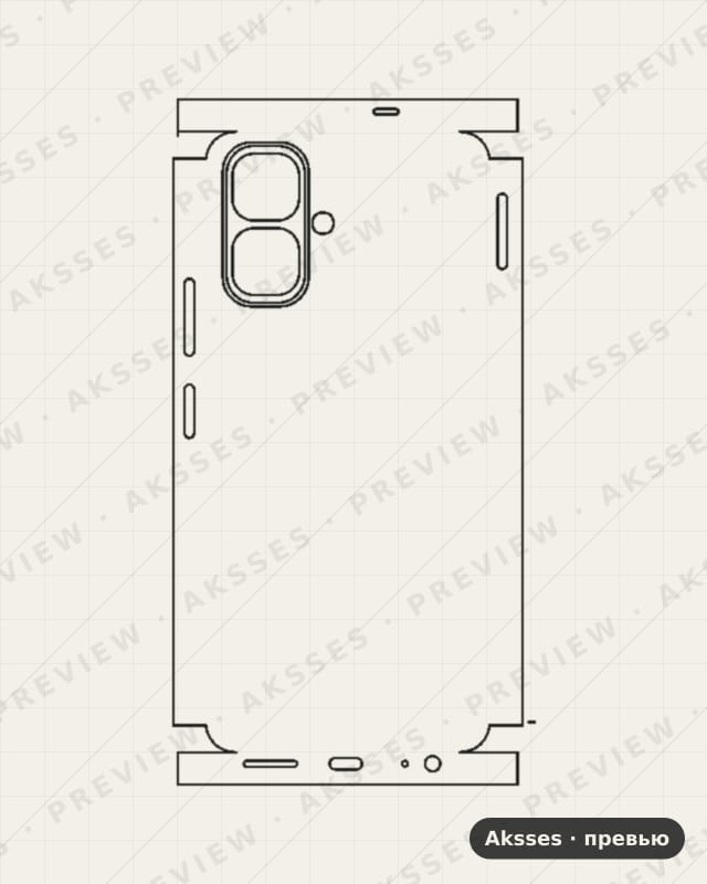 Лекало для Smart-ser. Infinix Smart 10, All Inclusive