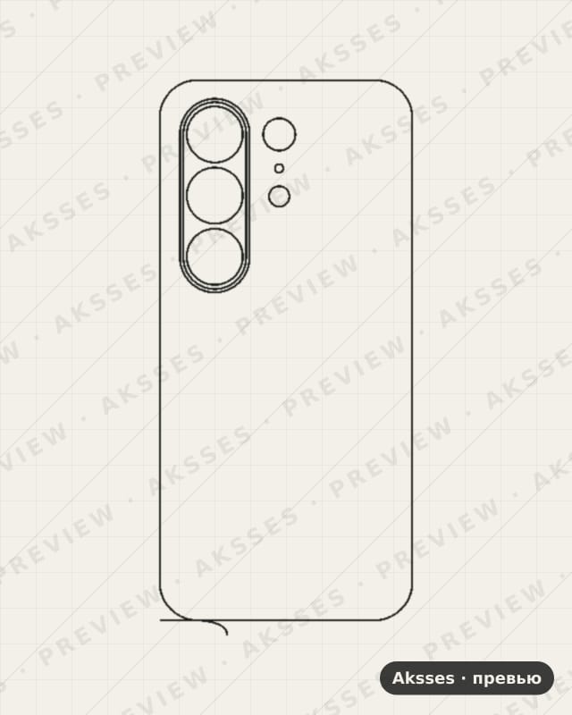Лекало для Camon-ser. TECNO Camon 50 Ultra 5G, Back