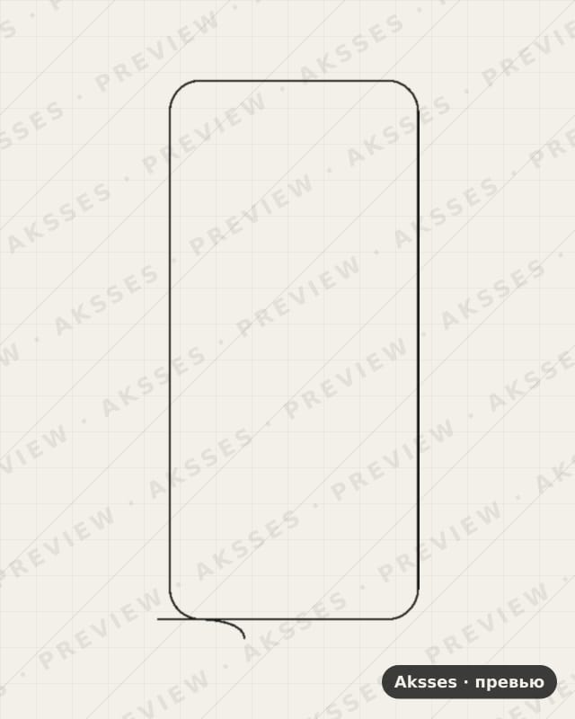 Лекало для POCO-SERIES Poco X8 Pro Max, Front Shell