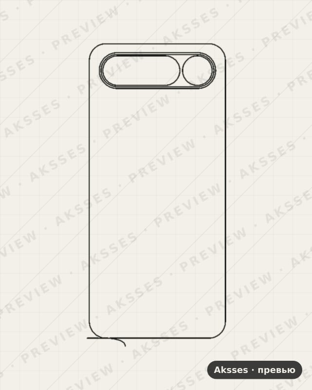 Лекало для ser. TECNO Spark 50 5G, Back