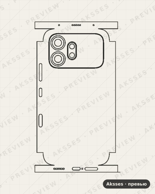 Лекало для Honor 600, All Inclusive