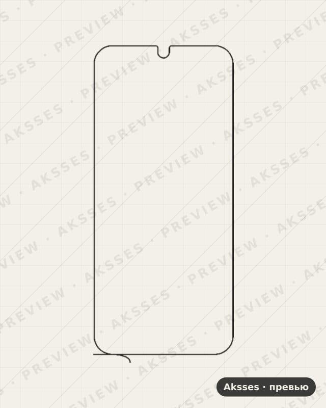 Лекало для POCO-SERIES Poco C81, Front Full, Matte