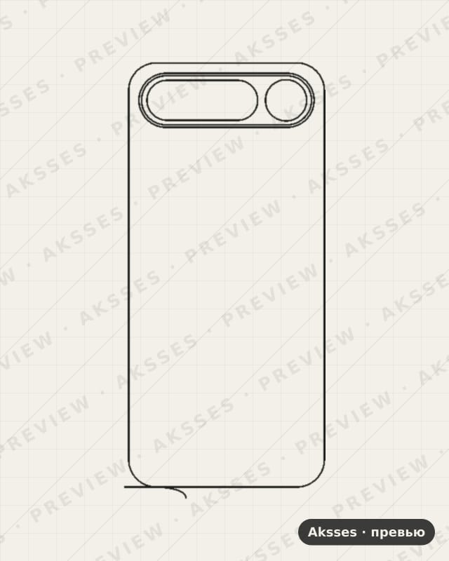 Лекало для Pop-ser. TECNO Pop X 5G, Back