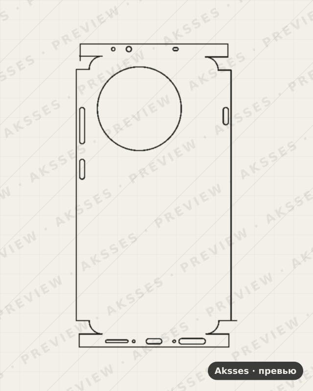 Лекало для Ace--ser.One Plus Ace 5 Pro, All Inclusive, Clear